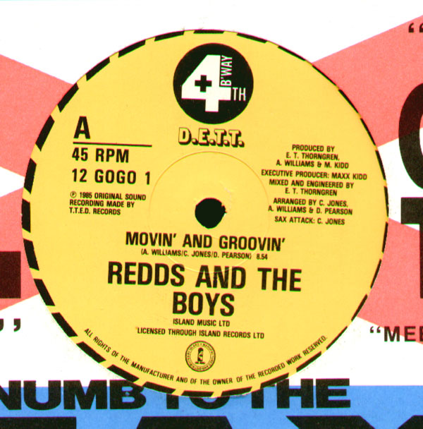 Redds & The Boys - Movin' And Groovin'