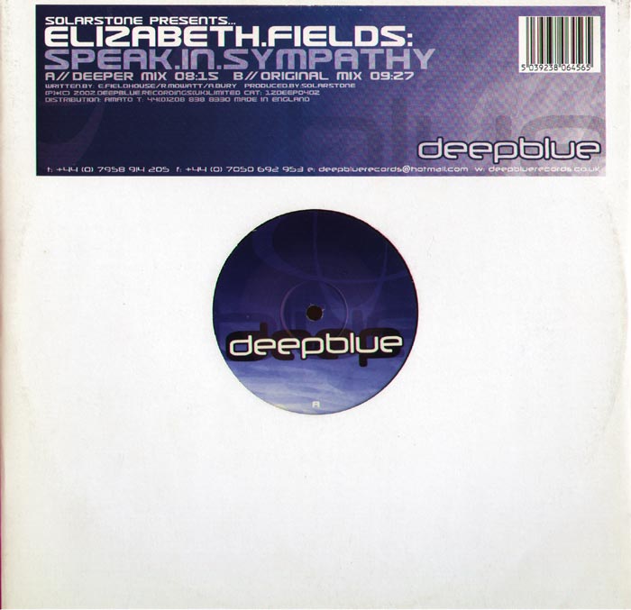 Elizabeth Fields - Speak In Sympathy