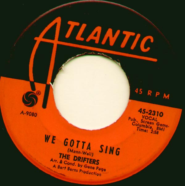 Drifters - We Gotta Sing